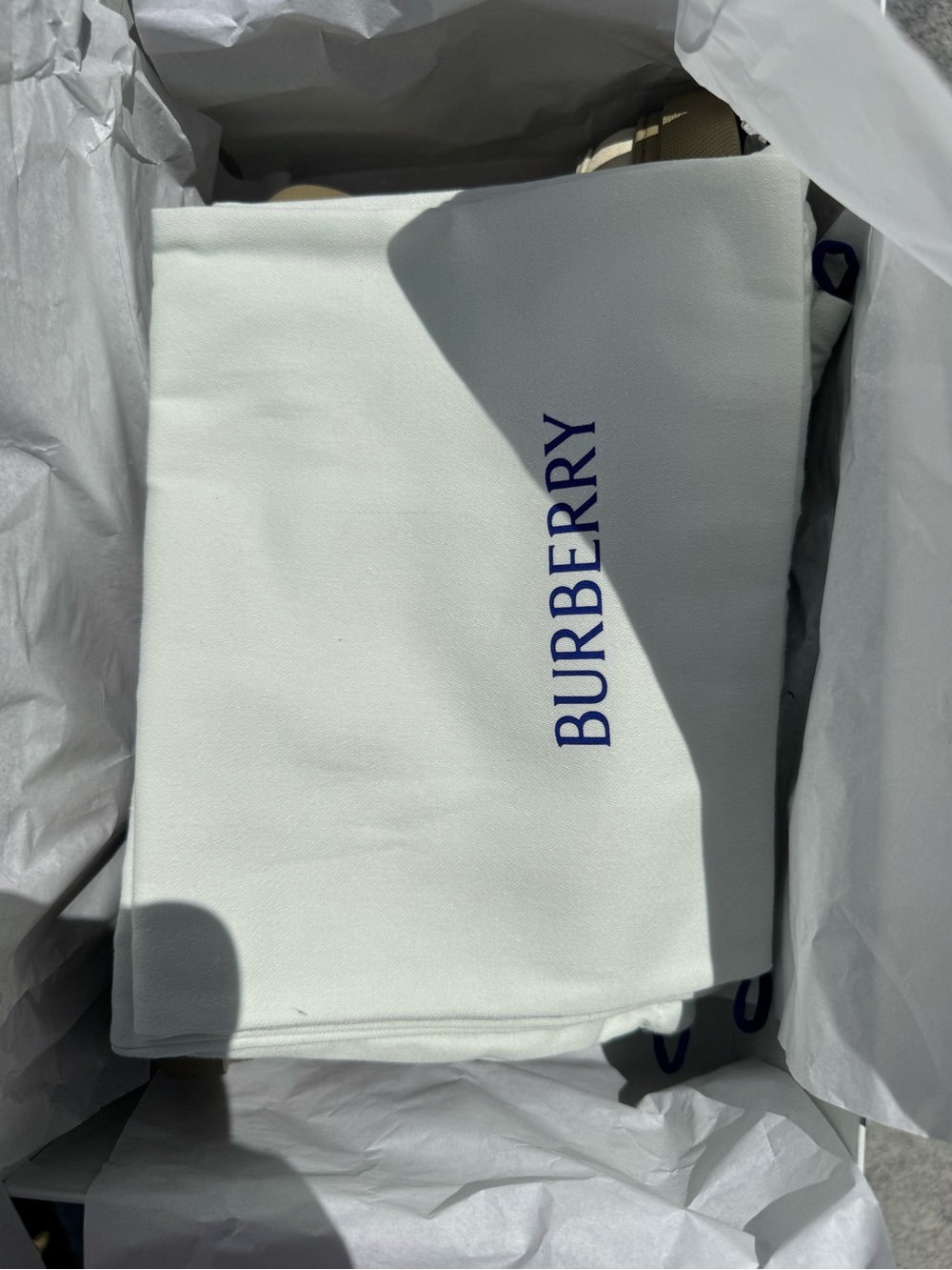 Burberry EKD Shearling-Lined Suede Mules Clay EU 41 - Picture 15 of 17